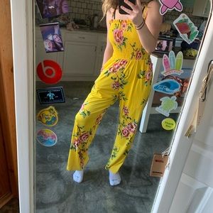Floral Jumpsuit